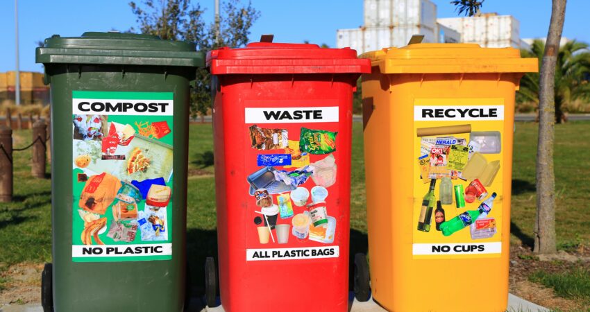 Recycling bins